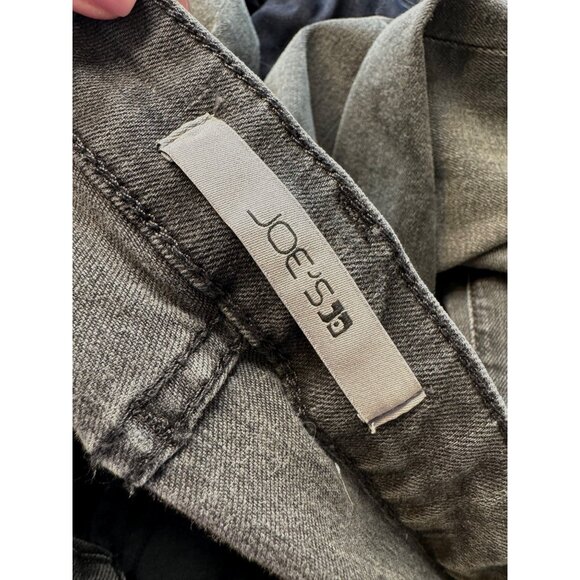 Joes Jeans Skinny Ankle Size 24 Mid- Rise Bluebell Stretch Black Wash Denim NWT - Picture 7 of 10